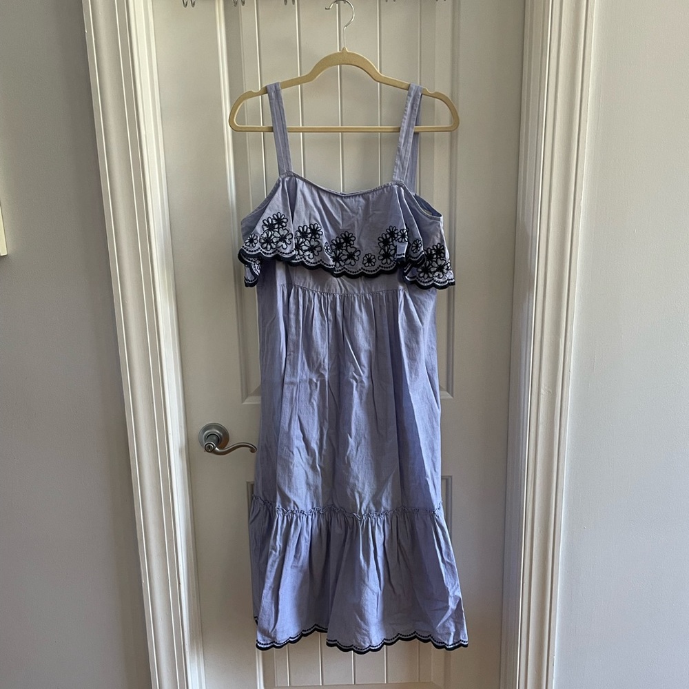 Kate Spade EUC smocked eyelet dress